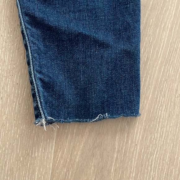 Hudson Barbara High Rise Skinny Ankle Jeans Raw Hem 25 - Picture 10 of 13